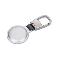 Brelok TROIKA AirTag Holder, etui na AirTag, srebrny