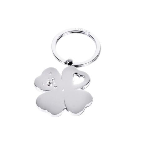 Brelok TROIKA Girls Best Friends Clover, koniczyna, metal
