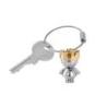 Brelok TROIKA Little King, chromowany metal