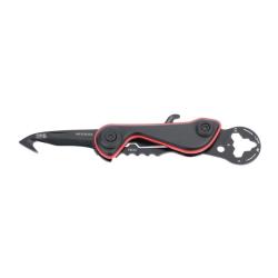 Brelok TROIKA Parcel Cut & Cart, 9 funkcji, czarno-czerwony