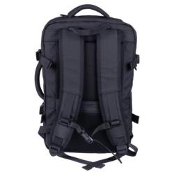Plecak DONAU TRAVEL Prague, 17", 32l, USB + kabel, czarny