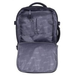 Plecak DONAU TRAVEL Prague, 17", 32l, USB + kabel, czarny