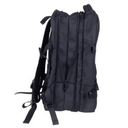 Plecak DONAU TRAVEL Prague, 17", 32l, USB + kabel, czarny