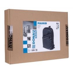 Plecak DONAU TRAVEL Madrid, 15,6", 14l, czarny