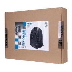 Plecak DONAU TRAVEL Paris, 15,6", 30l, czarny