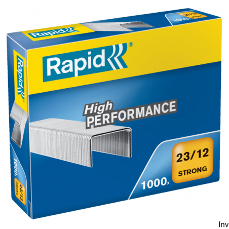 Zszywki Rapid Strong 23/12, 1000 sztuk, odporne na korozję