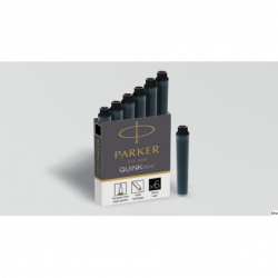 Naboje atramentowe QUINK MINI czarne 1950407 PARKER