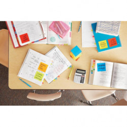 Kostka samoprzylepna POST-IT (2030-U), 76x76mm, 1x450 kart., kolorowa