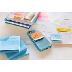 Kostka samoprzylepna POST-IT (2028-NB), 76x76mm, 1x450 kart., cukierkowa niebiesko-zielona