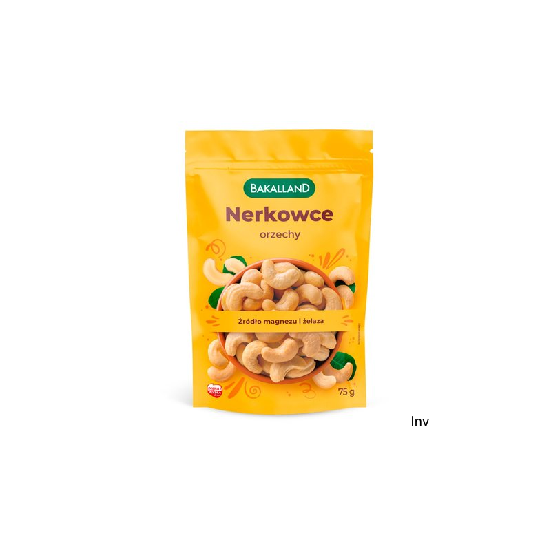 Orzechy nerkowce 75g Bakalland