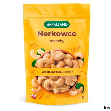 Orzechy nerkowce 75g Bakalland