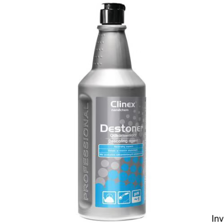 Clinex Płyn DESTONER Odkamieniacz 1L do usuwania osadów kamienia i rdzy
