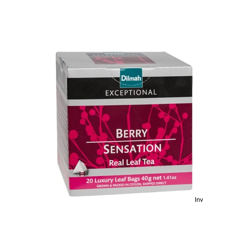 Dilmah Herbata Exceptional BERRY SENSATION 20 torebek czarna