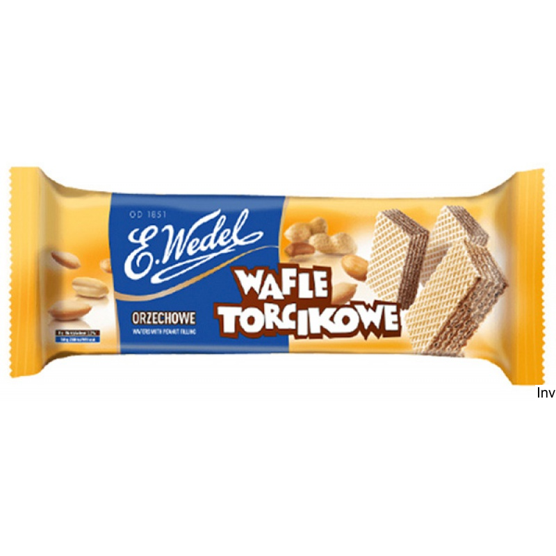 Wedel Wafle Torcikowe Orzechowe 160 g