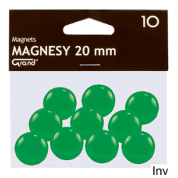 Magnesy zielone 20 mm Grand...
