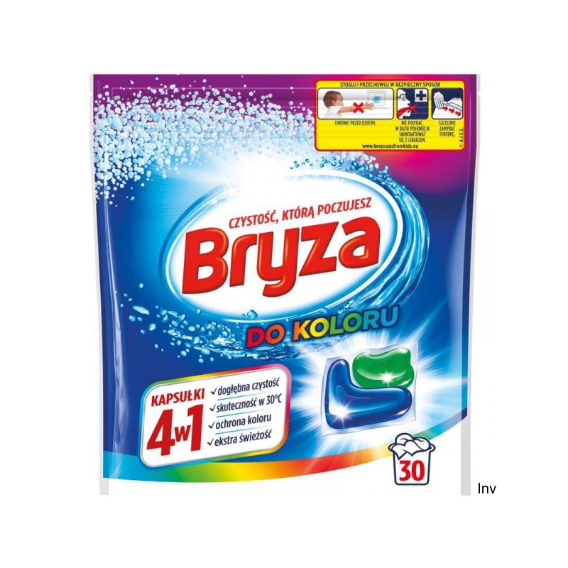 Kapsułki do prania Bryza 30 sztuk