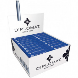 Naboje do piór DIPLOMAT, 6szt., niebieskie