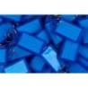 Zawieszki na klucze Q-CONNECT, 55x30mm, 40 szt., niebieskie