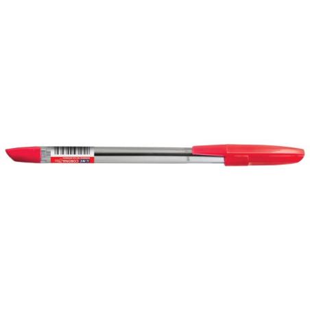 PAKIET Długopis LINC Corona Plus, śr. kulki 0,7mm, gr. linii 0,3mm, czerwony