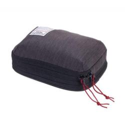 Poduszka TROIKA Business Travel Pillow, w etui, czarno-szary