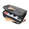 Organizer TROIKA Business Tech Pouch 2, na kable i akcesoria, szary