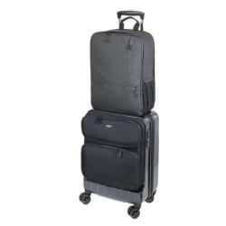 Plecak na laptopa TROIKA Black Expandable, 16", czarny