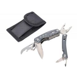 Narzędzie wielofunkcyjne TROIKA Rucksack Tool, 15 funkcji, szary