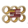 Taśma pakowa Scotch 3M Heavy kauczukowa 50mm x 66m transparentna do wysyłek
