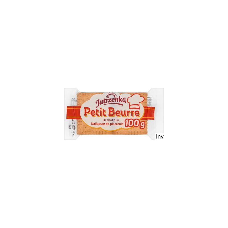 Herbatniki Petitki PETIT BEURRE 100g - Klasyczne maślane ciasteczka do herbaty i kawy