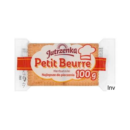 Herbatniki Petitki PETIT BEURRE 100g - Klasyczne maślane ciasteczka do herbaty i kawy