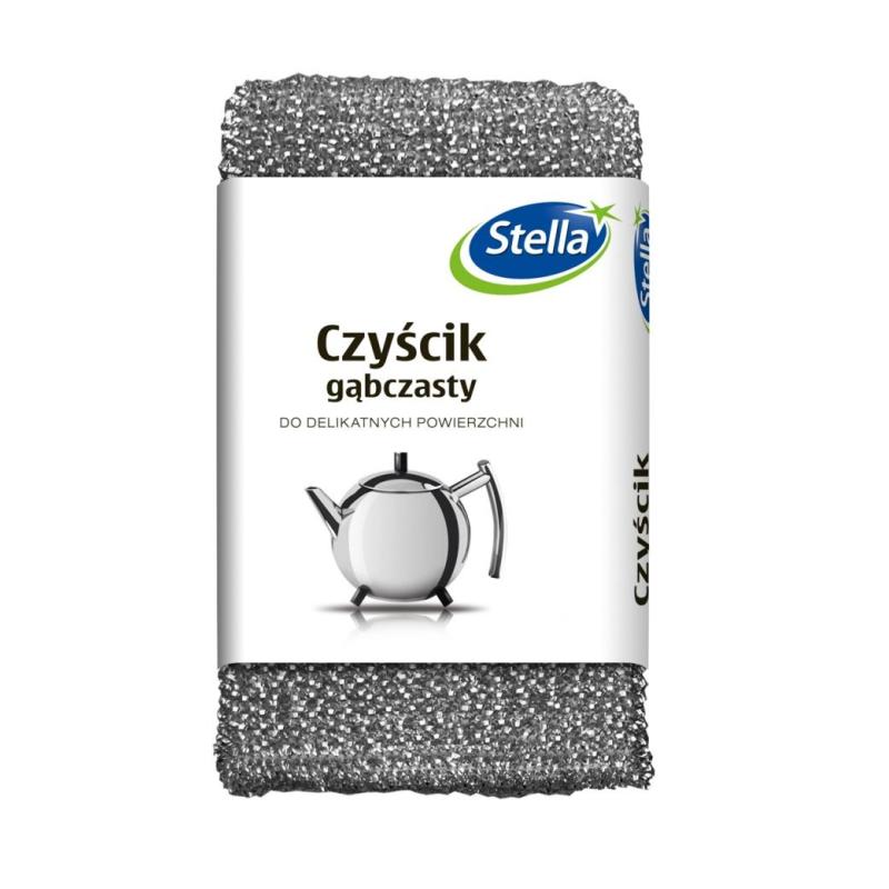 Czyścik gąbczasty STELLA, 1 szt., mix