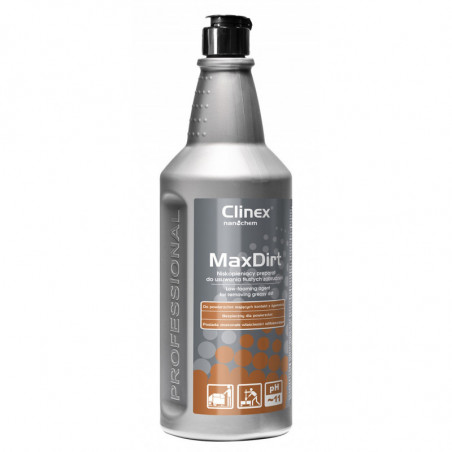 Preparat CLINEX 4 Max Dirt, do usuwania tłustych zabrudzeń, 1l