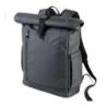 Plecak rolowany TROIKA Black Roll Top, czarny