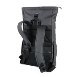 Plecak rolowany TROIKA Black Roll Top, czarny