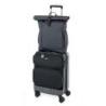 Plecak rolowany TROIKA Black Roll Top, czarny