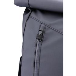 Plecak rolowany TROIKA Black Roll Top, czarny