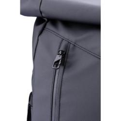 Plecak rolowany TROIKA Black Roll Top, czarny