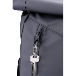 Plecak rolowany TROIKA Black Roll Top, czarny