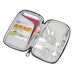 Etui podróżne TROIKA Black Tech Traveller, czarne