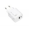 Ładowarka TROIKA Charge-X Duo 20, dwa porty USB-C+A, biała