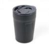 Kubek termiczny TROIKA Cup-uccino, 300ml, stalowy, czarny