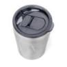 Kubek termiczny TROIKA Cup-uccino, 300ml, stalowy, czarny
