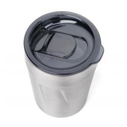Kubek termiczny TROIKA Cup-uccino, 300ml, stalowy, czarny