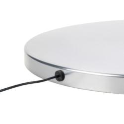 Globus TROIKA Sojus City Light, śr. 43cm, oświetlenie, metalowa podstawa, niebiesko-zielony