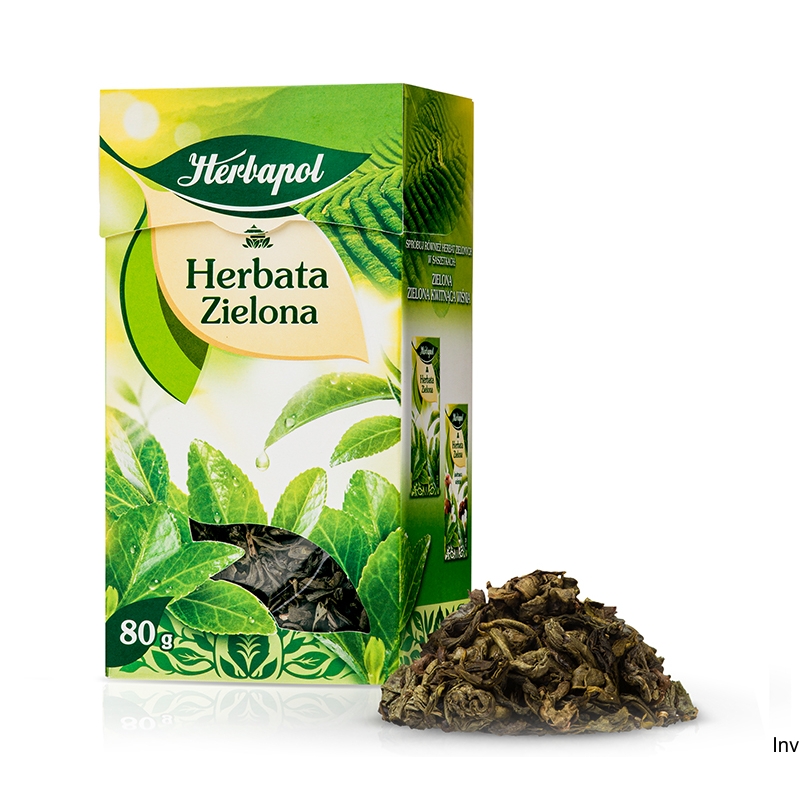 Herbata HERBAPOL Klasyczna Zielona 80g sypka