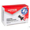 Pinezki beczułki Office Products, 100 sztuk, mix kolorów, do tablic korkowych