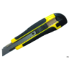 Nóż Donau PROFESSIONAL z 3 ostrzami do cięcia papieru i kartonu, 18 mm, żółto-czarny