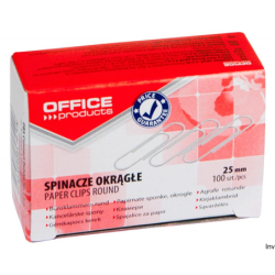 Spinacze okrągłe Office...