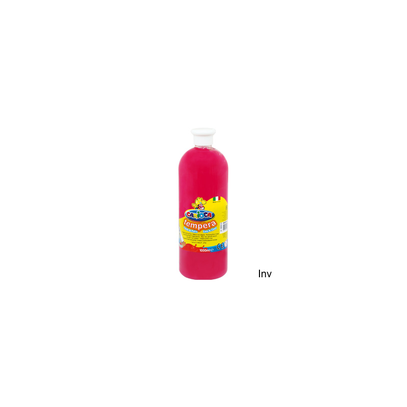Farba tempera 1000 ml różowy ciemny Carioca 170-1865