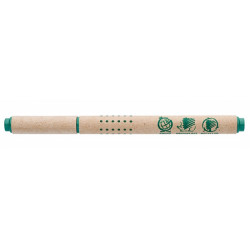Długopis ICO Green, brązowy, 64 szt.
